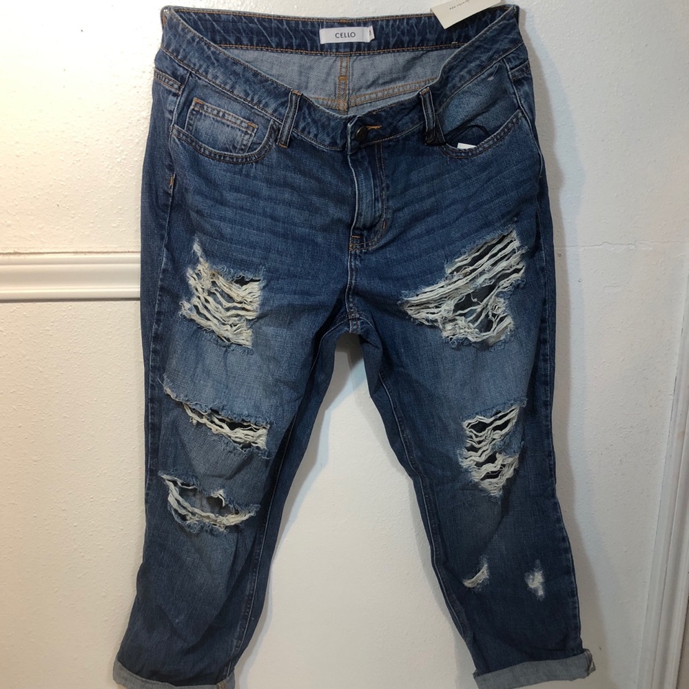Ripped Mom Jeans